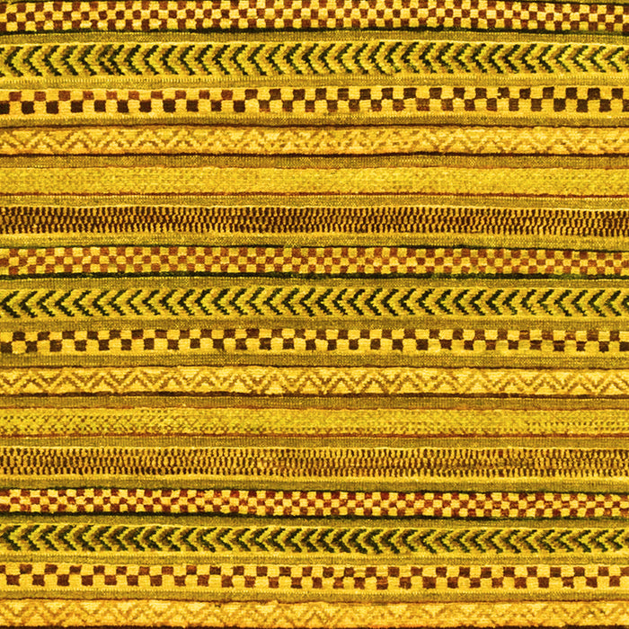 Oriental Yellow Modern Rug, abs2255yw