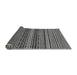 Sideview of Oriental Gray Modern Rug, abs2256gry