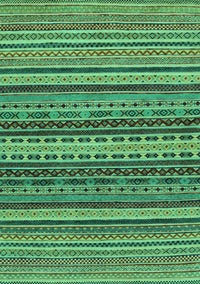 Oriental Turquoise Modern Rug, abs2256turq