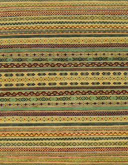 Abstract Orange Gold Oriental Rug, abs2256