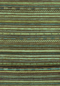 Oriental Light Blue Modern Rug, abs2257lblu