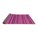 Sideview of Oriental Purple Modern Rug, abs2257pur