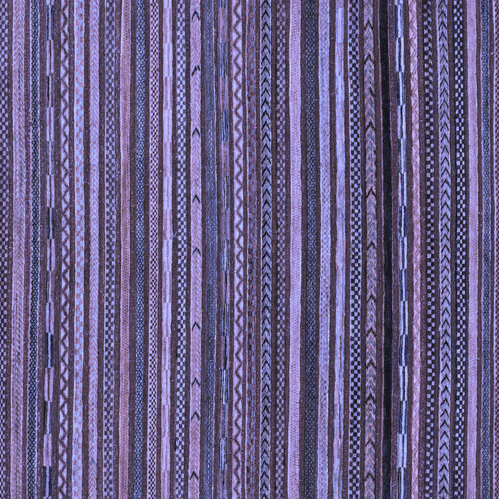 Square Oriental Blue Modern Rug, abs2257blu