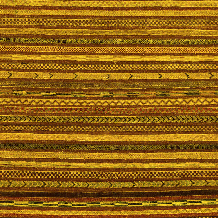 Oriental Yellow Modern Rug, abs2257yw