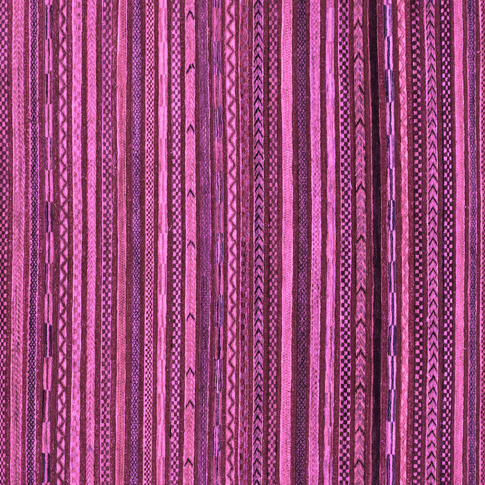 Square Machine Washable Oriental Purple Modern Area Rugs, wshabs2257pur