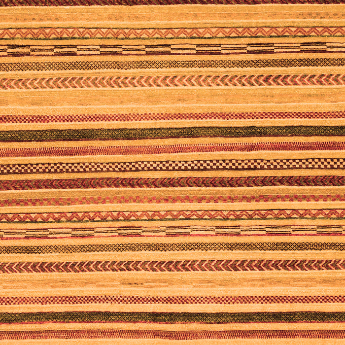 Machine Washable Oriental Orange Modern Area Rugs, wshabs2258org