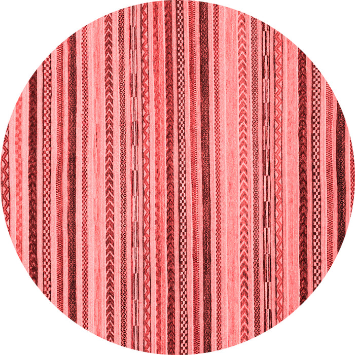 Machine Washable Oriental Red Modern Rug, wshabs2258red