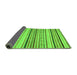 Sideview of Oriental Green Modern Rug, abs2258grn