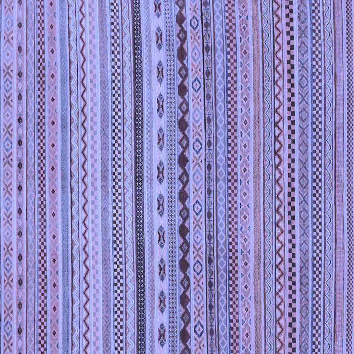 Square Oriental Blue Modern Rug, abs2259blu