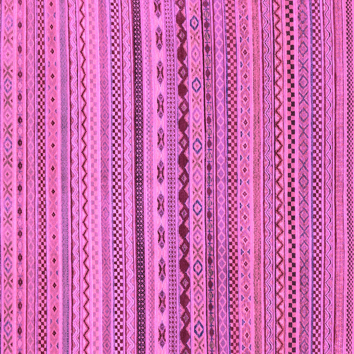 Square Machine Washable Oriental Purple Modern Area Rugs, wshabs2259pur