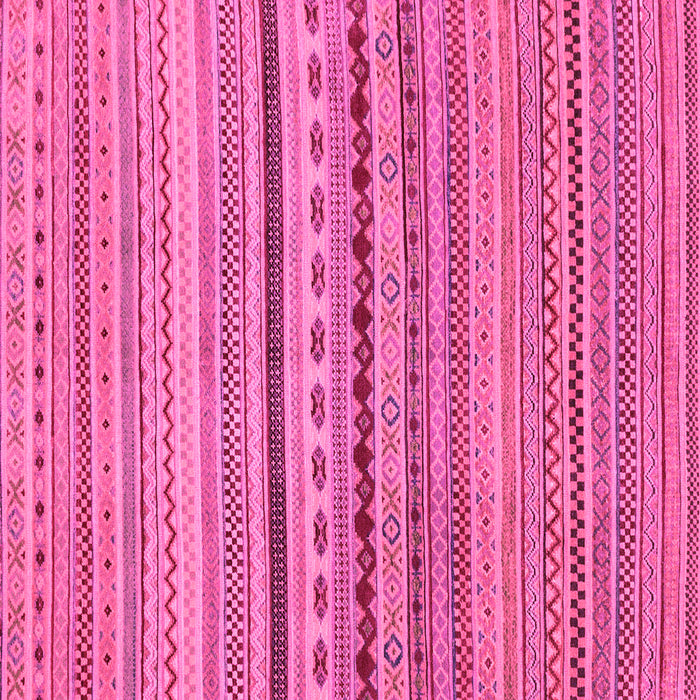 Square Oriental Pink Modern Rug, abs2259pnk