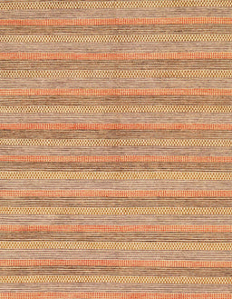 Abstract Orange Modern Rug, abs225