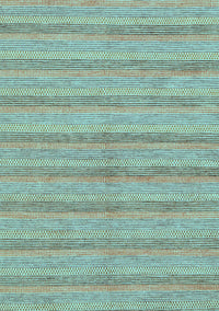 Abstract Light Blue Modern Rug, abs225lblu