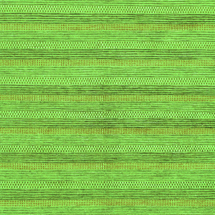 Machine Washable Abstract Green Modern Area Rugs, wshabs225grn