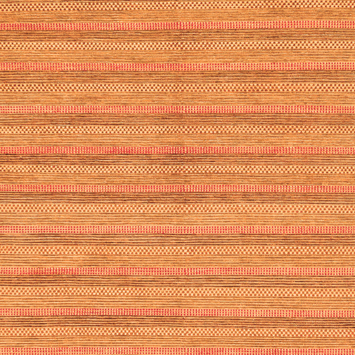 Square Abstract Orange Modern Rug, abs225org