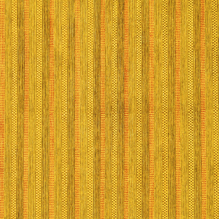 Square Abstract Yellow Modern Rug, abs225yw