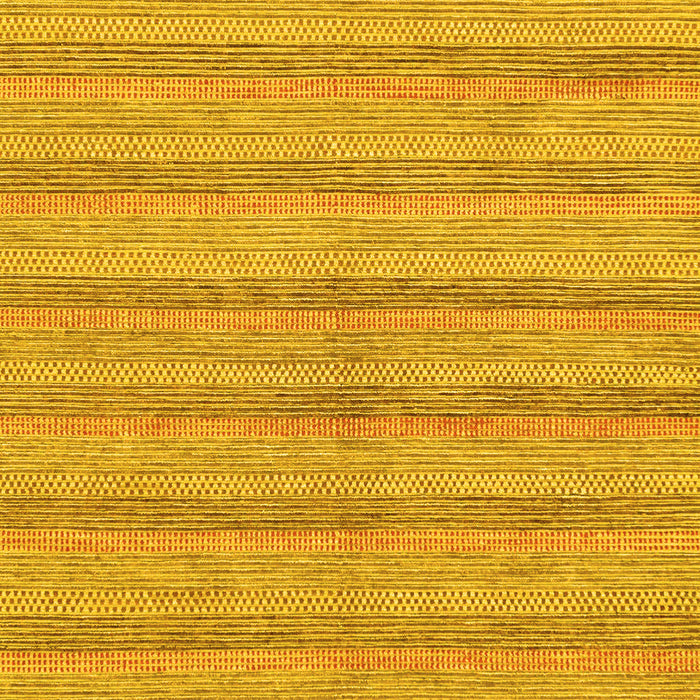 Machine Washable Abstract Yellow Modern Rug, wshabs225yw