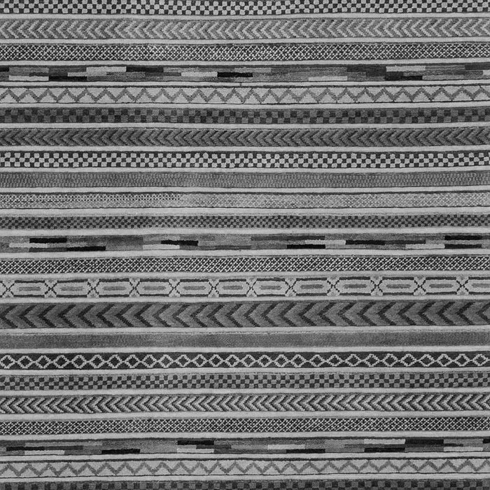 Machine Washable Abstract Gray Modern Rug, wshabs2260gry