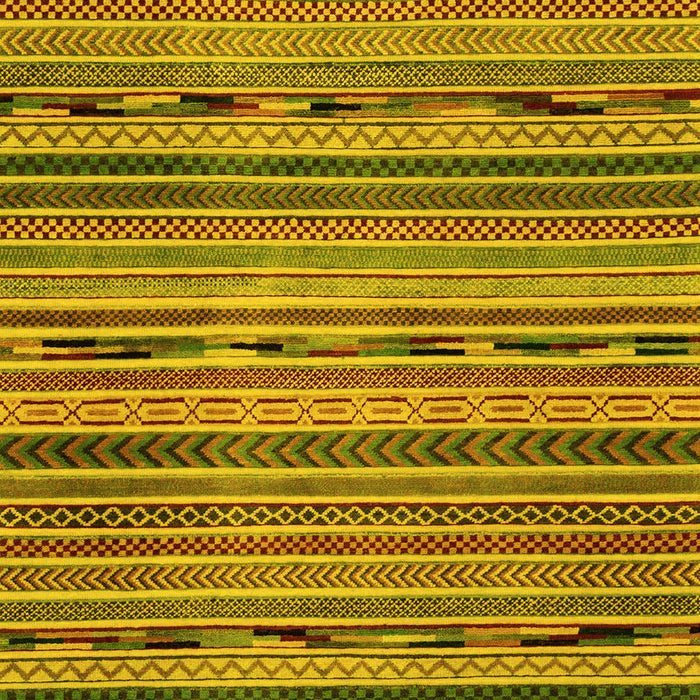 Abstract Yellow Modern Rug, abs2260yw