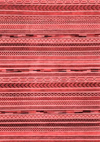 Abstract Red Modern Rug, abs2260red