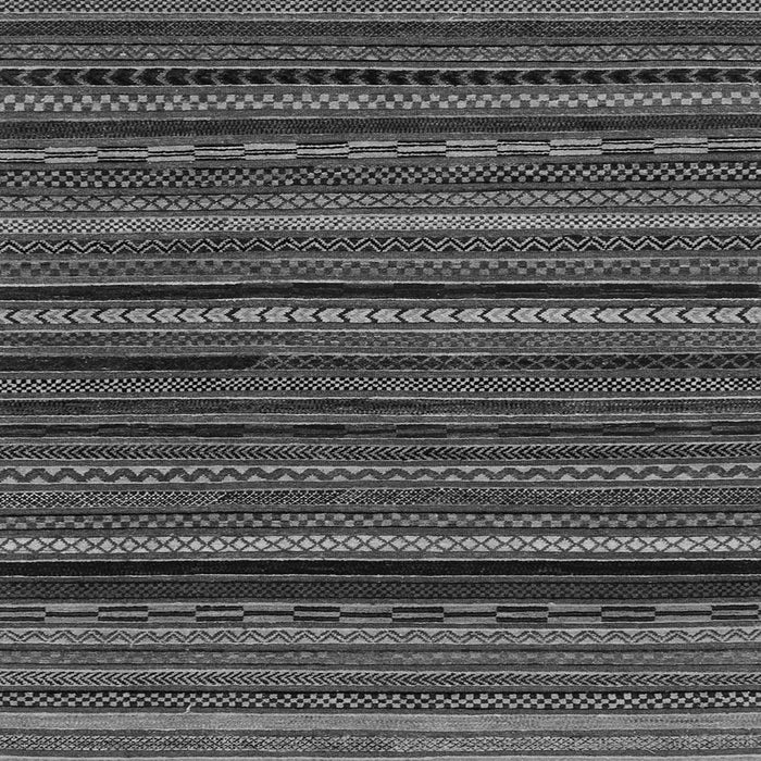 Square Machine Washable Abstract Gray Modern Rug, wshabs2261gry