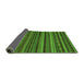 Sideview of Abstract Green Modern Rug, abs2261grn