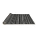 Sideview of Abstract Gray Modern Rug, abs2261gry