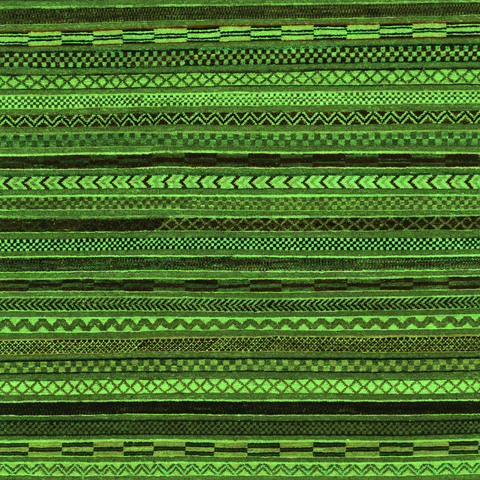 Abstract Green Modern Rug, abs2261grn
