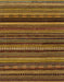 Machine Washable Abstract Cinnamon Brown Rug, wshabs2261