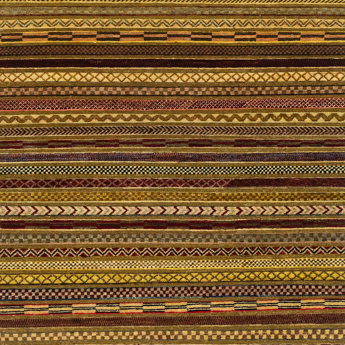 Machine Washable Abstract Cinnamon Brown Rug, wshabs2261