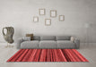 Modern Red Washable Rugs