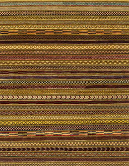 Abstract Cinnamon Brown Modern Rug, abs2261