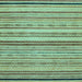 Square Abstract Light Blue Modern Rug, abs2262lblu