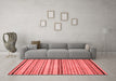 Modern Red Washable Rugs