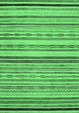 Abstract Emerald Green Modern Rug, abs2262emgrn
