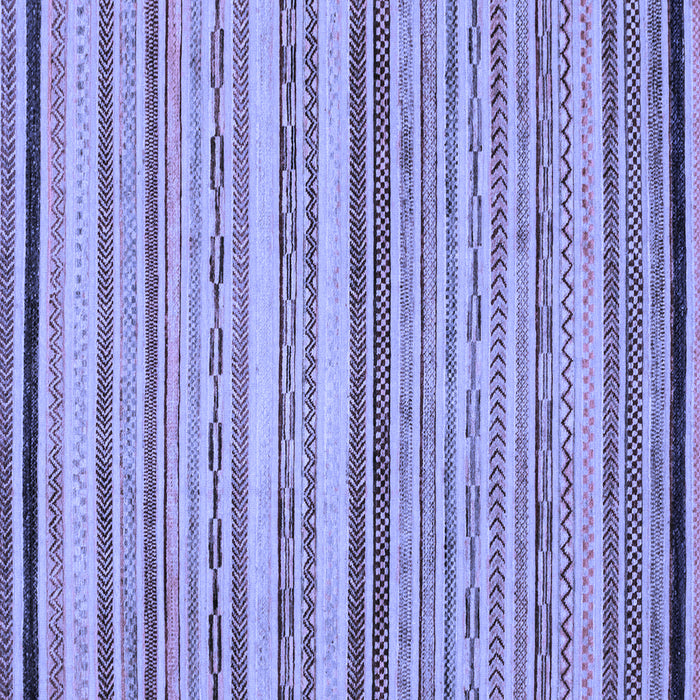 Square Abstract Blue Modern Rug, abs2262blu