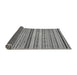 Sideview of Abstract Gray Modern Rug, abs2262gry