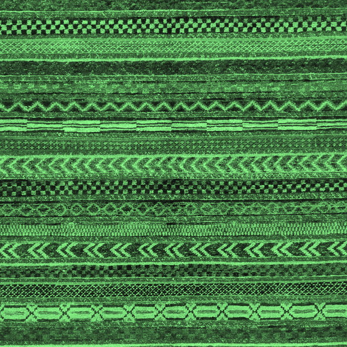 Machine Washable Abstract Emerald Green Modern Area Rugs, wshabs2263emgrn