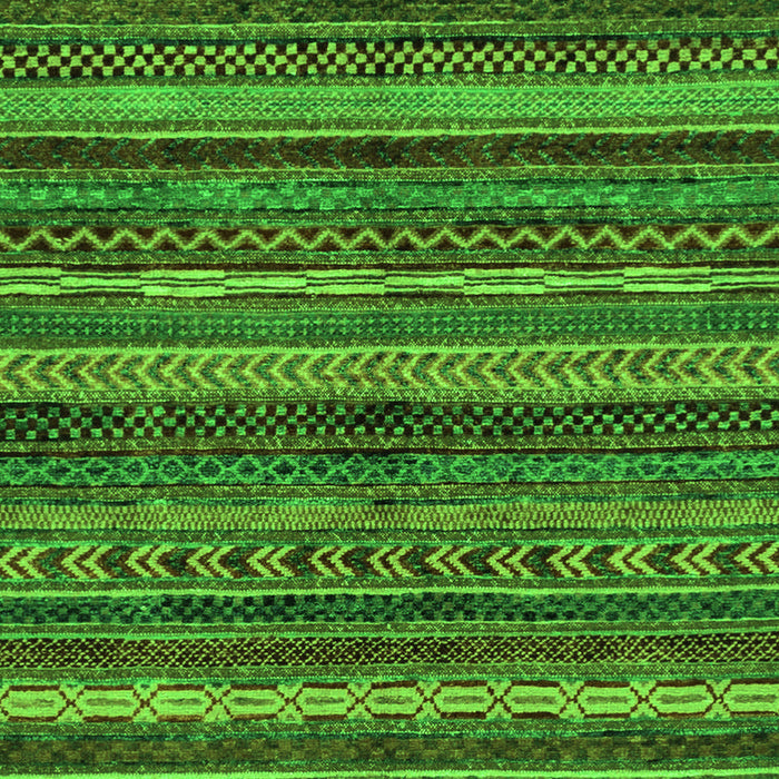 Machine Washable Abstract Green Modern Area Rugs, wshabs2263grn
