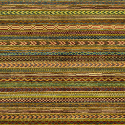 Square Abstract Red Brown Modern Rug, abs2263