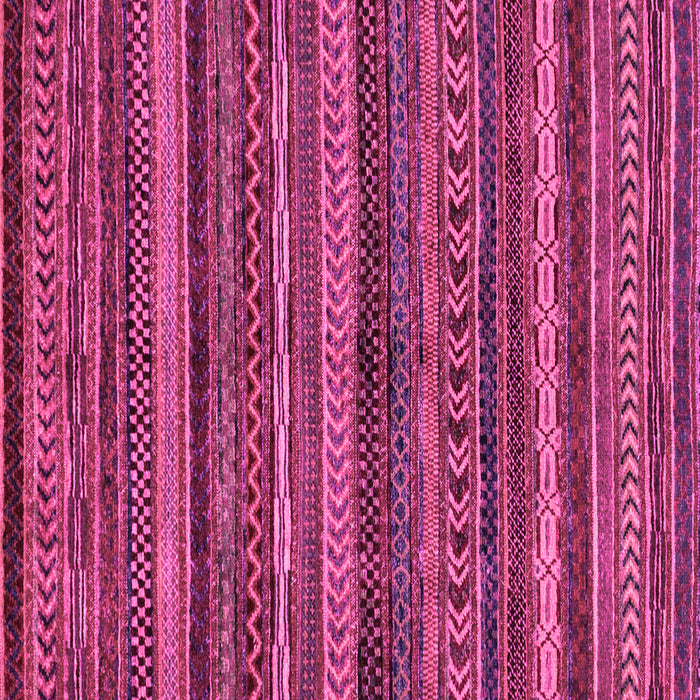 Square Machine Washable Abstract Pink Modern Rug, wshabs2263pnk