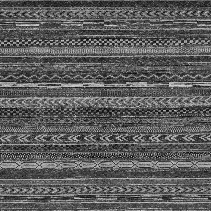 Square Abstract Gray Modern Rug, abs2263gry