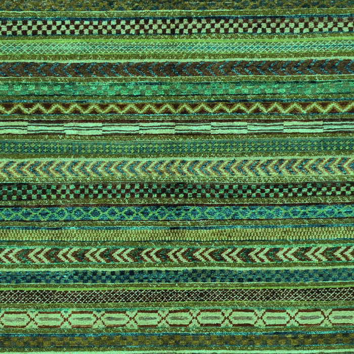Machine Washable Abstract Turquoise Modern Area Rugs, wshabs2263turq