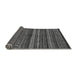 Sideview of Abstract Gray Modern Rug, abs2263gry