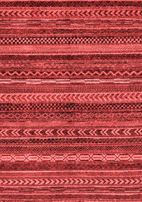 Abstract Red Modern Rug, abs2263red