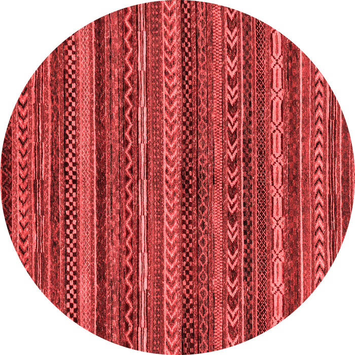 Abstract Red Modern Rug, abs2263red