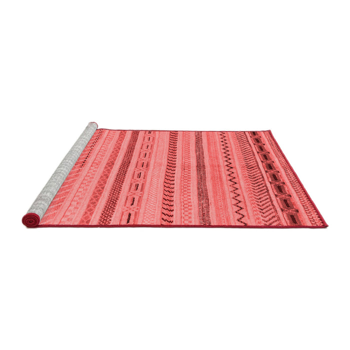 Modern Red Washable Rugs