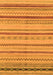 Abstract Orange Modern Rug, abs2264org