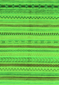 Abstract Green Modern Rug, abs2264grn