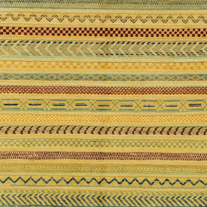 Machine Washable Abstract Dark Golden Brown Rug, wshabs2264